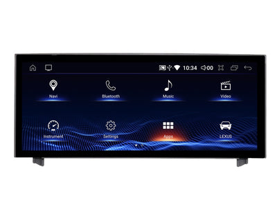 Lexus RC Android 12 Multimedia 10.25 Touchscreen Display + Built-in Wireless CarPlay & Android Auto