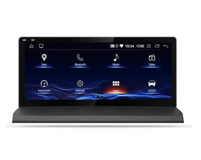 Lexus NX Android 12 Multimedia 10.25 Touchscreen Display + Built-in Wireless CarPlay & Android Auto