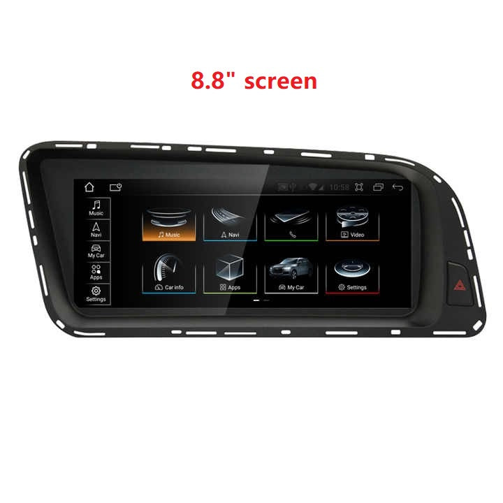 Audi Q5 S Q5 Android 12 Multimedia 8.8"/10.25"/12.3" Touchscreen Display + Built-in Wireless CarPlay & Android Auto