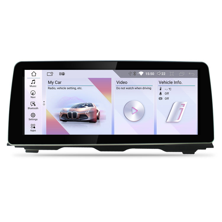 BMW 5 SERIES (F07/F10/F11) Android 12 Multimedia Touchscreen Display + Built-in Wireless CarPlay & Android Auto