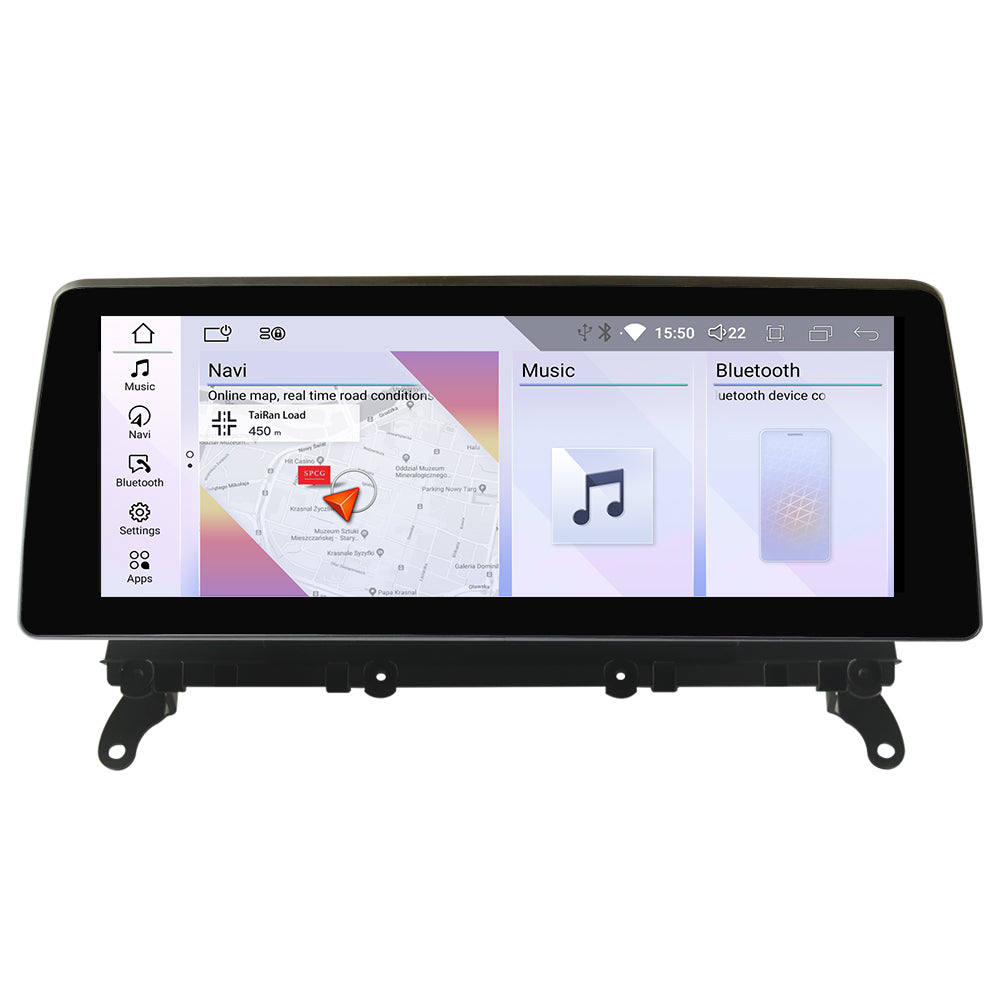 BMW X4 (F26) Android 12 Multimedia 10.25"/12.3" Touchscreen Display + Built-in Wireless CarPlay & Android Auto