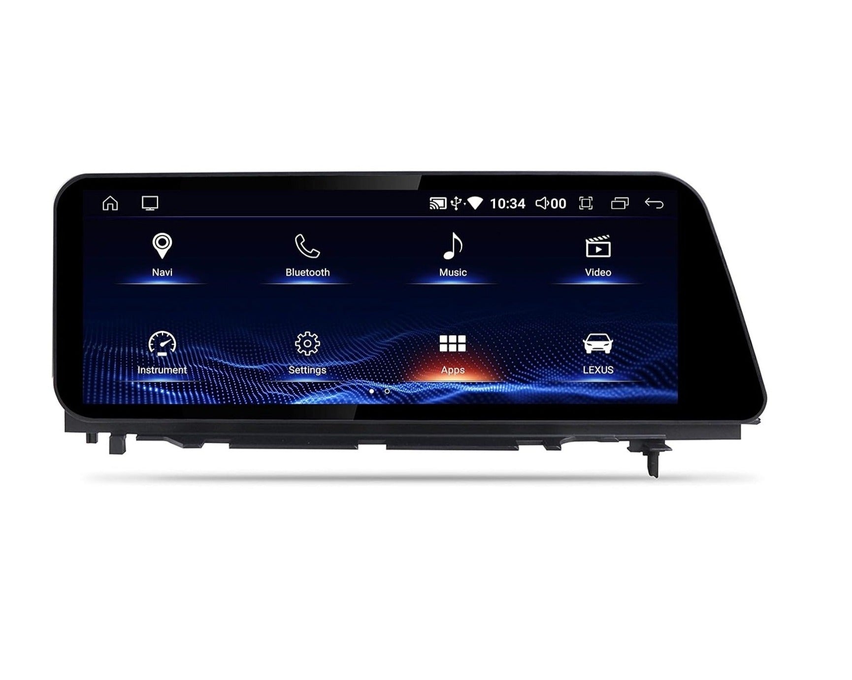 Lexus RX Android 12 Multimedia 12.3 Touchscreen Display + Built-in Wireless CarPlay & Android Auto