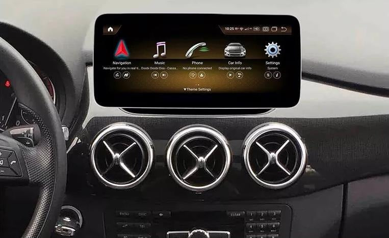 W245 Display Mercedes-Benz B-Class (W246) Android 12 Multimedia 10.25