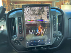 2014 - 2018 Chevrolet Silverado / GMC Sierra 14.4" Android Multimedia Tesla style Touchscreen Display + Built-in CarPlay & Android Auto