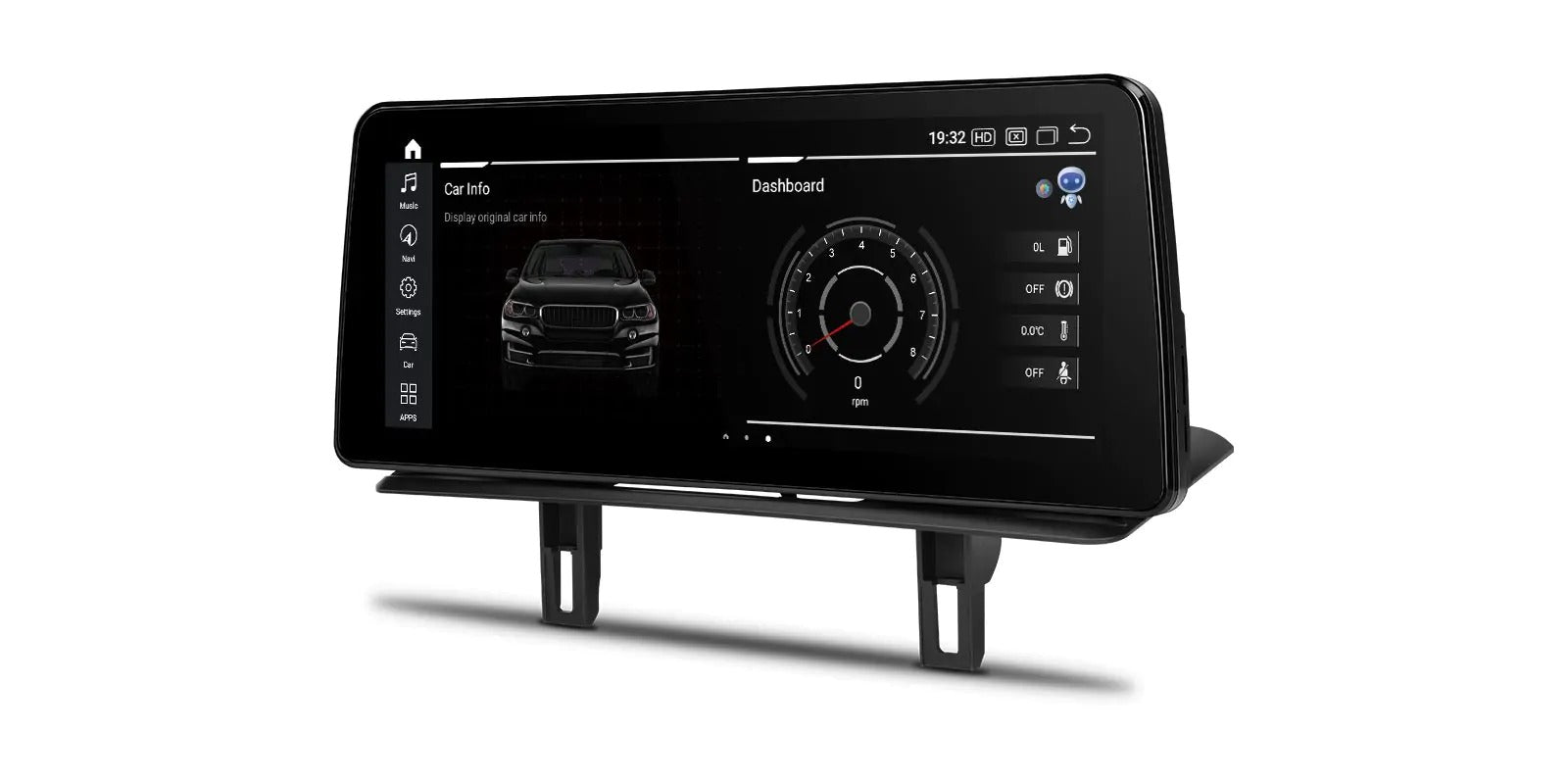 BMW 1 SERIES (E81/E82/E87/E88) Android 12 Multimedia 10.25" Touchscreen Display + Built-in Wireless CarPlay & Android Auto