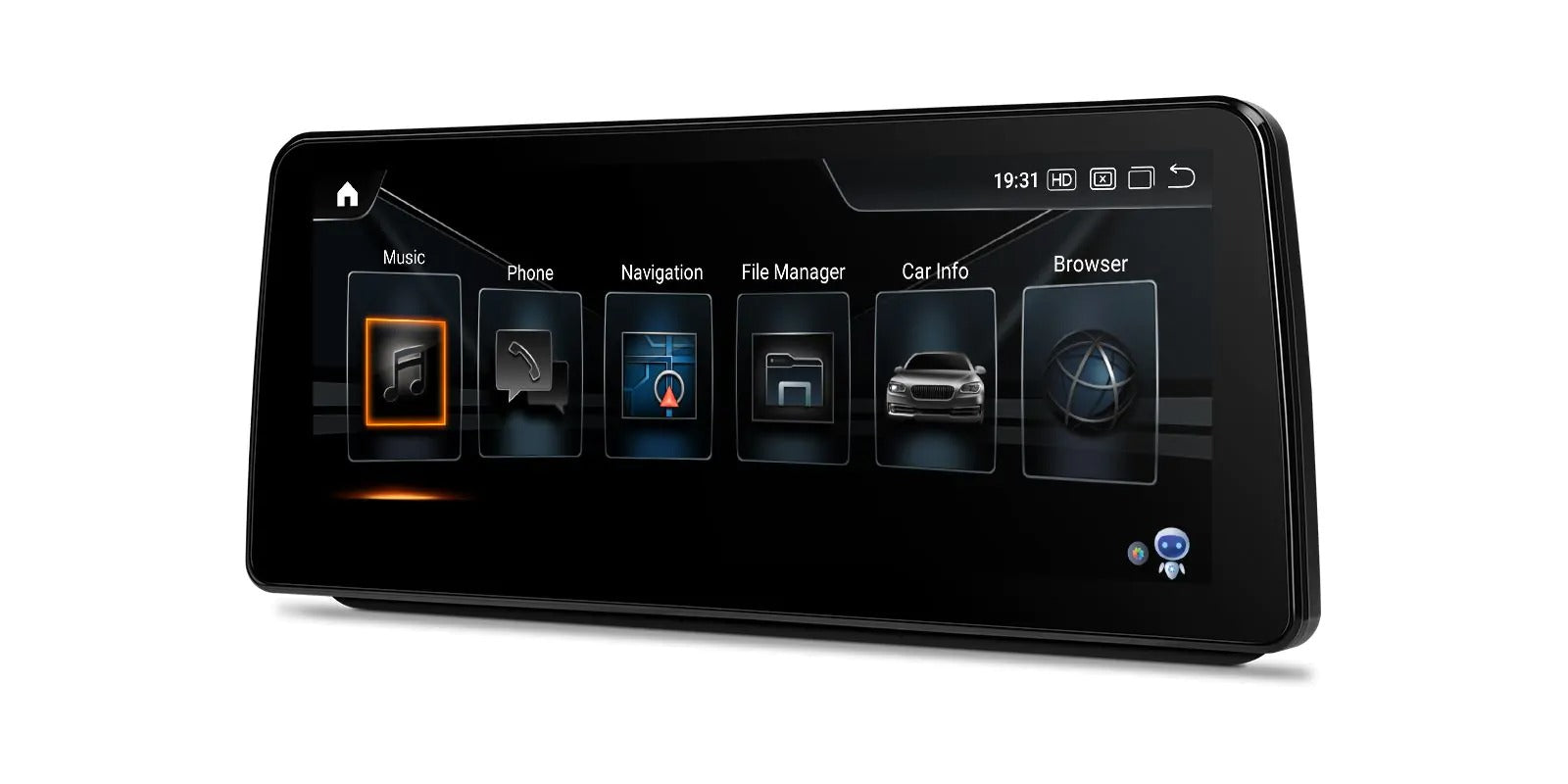 BMW X1 (F48/F49) Android 12 Multimedia 10.25"/12.3" Touchscreen Display + Built-in Wireless CarPlay & Android Auto
