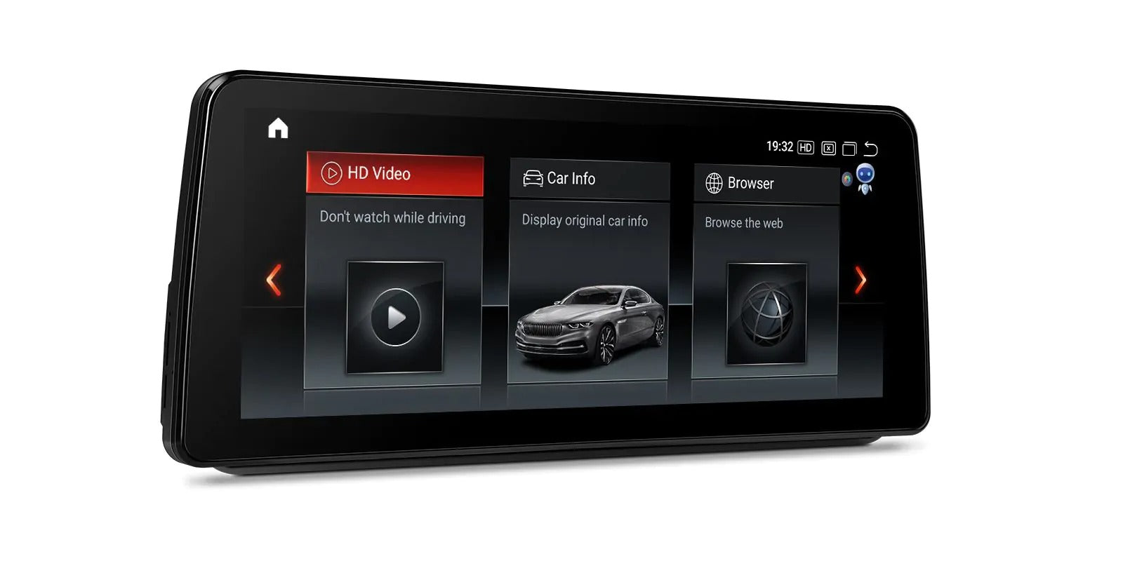 BMW 3 SERIES (E90/E91/E92/E93) Android 12 Multimedia Touchscreen Display + Built-in Wireless CarPlay & Android Auto