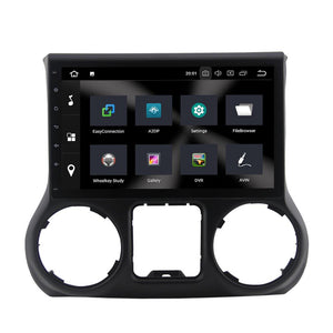 For Jeep Wrangler III (JK) 4GB+32GB Android 9 10.1 Inch Touchscreen Radio Bluetooth GPS Navigation Head Unit Stereo
