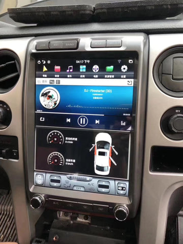 Image of Tesla-Style Android Radio Stereo - Universal Tesla Style Radio