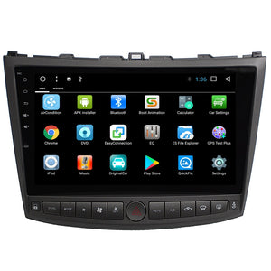 Car Multimedia Player Stereo GPS Navigation For Lexus IS250 200 300 Android 7.1 Octa Core 2GB+32GB 10.2 inch Car DVD Radio