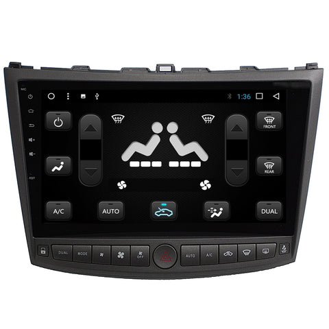 Image of Car Multimedia Player Stereo GPS Navigation For Lexus IS250 200 300 Android 7.1 Octa Core 2GB+32GB 10.2 inch Car DVD Radio